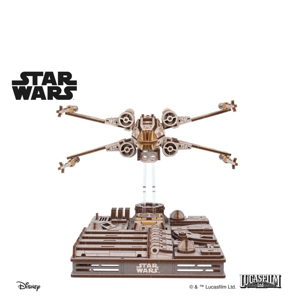 Star Wars Luke Skywalker X-Wing Star Fighter Mechanical Model Kit - image 5
