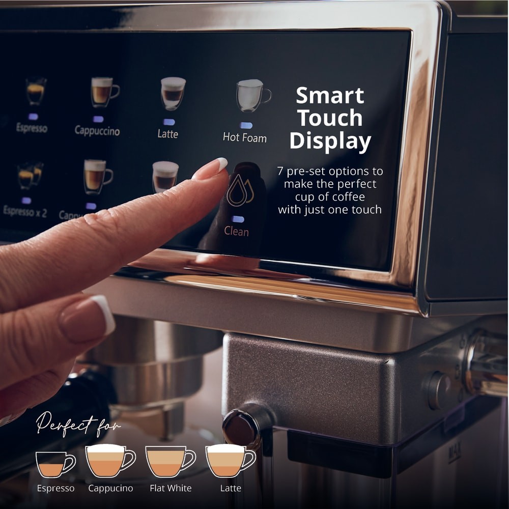 Swan Digital One-Touch Espresso Machine with Automatic Milk Frother - image 3