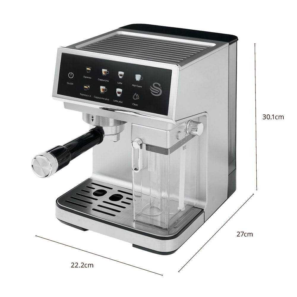 Swan Digital One-Touch Espresso Machine with Automatic Milk Frother - image 4