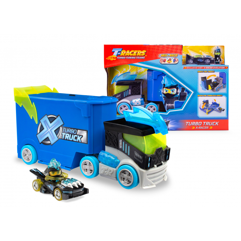 T-Racers Turbo Truck X-Racer Playset - image 2