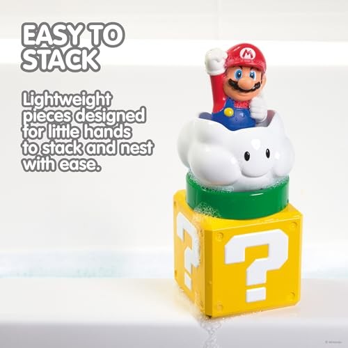 Tomy Toomies My Mario Pour and Nest Bath Toy - image 5
