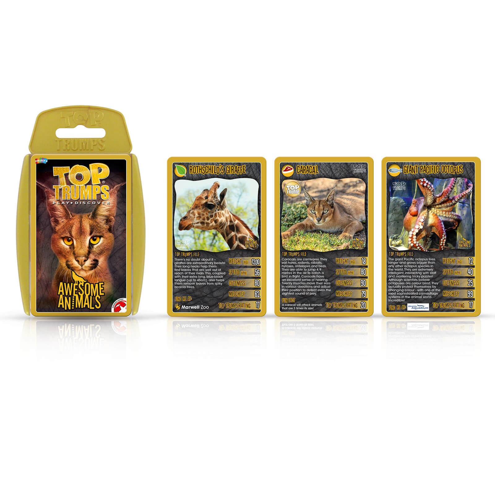 Top Trumps Classics Card Game - Awesome Animals Edition - image 2