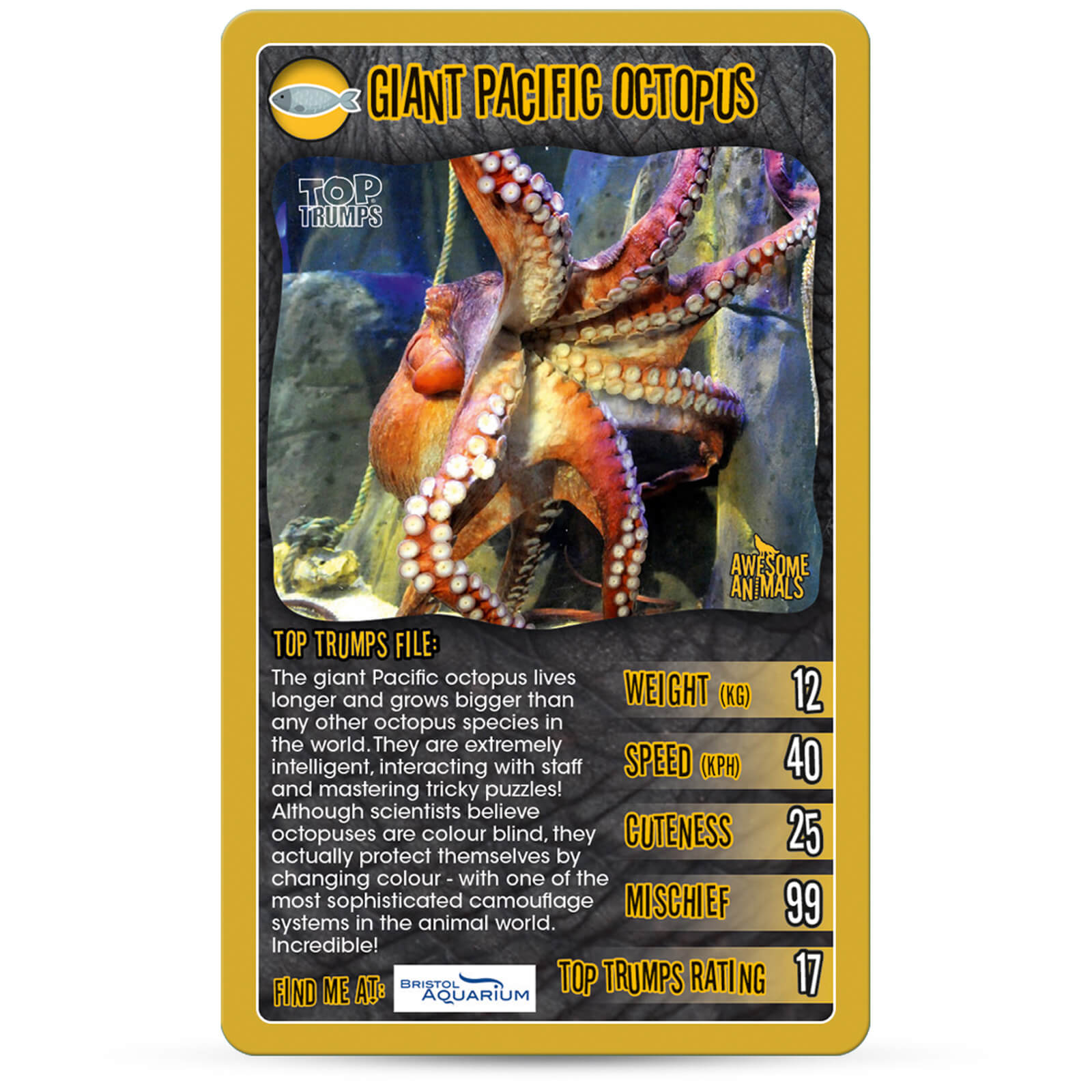 Top Trumps Classics Card Game - Awesome Animals Edition - image 3
