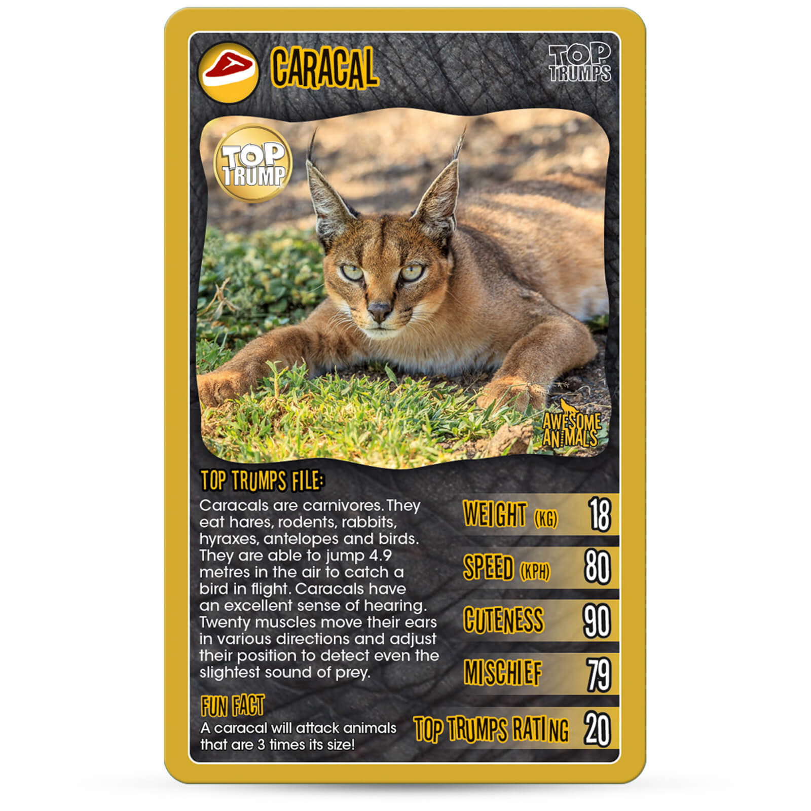 Top Trumps Classics Card Game - Awesome Animals Edition - image 4