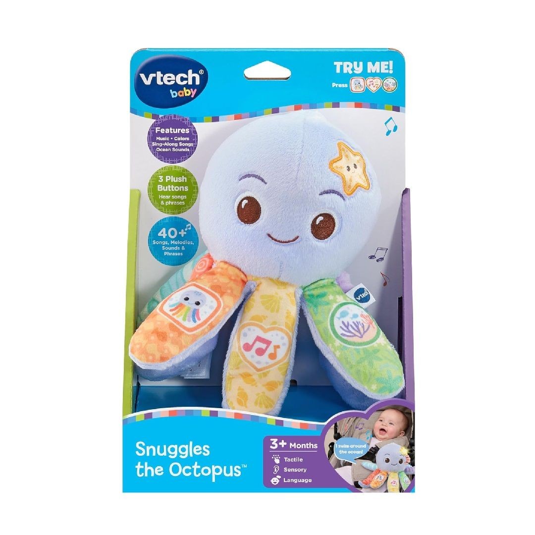 VTech Baby Snuggles the Octopus Sensory Learning Toy - image 2