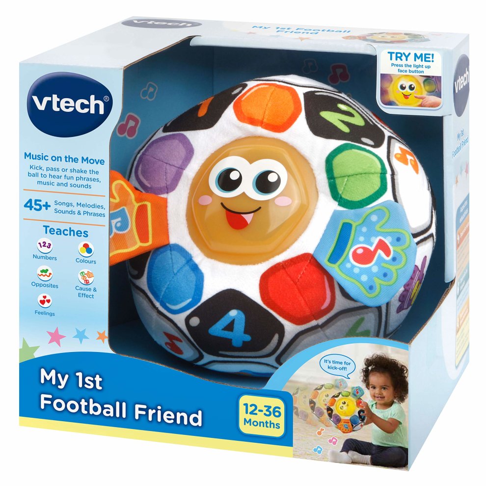 VTech My First Football Friend Musical Football - image 2