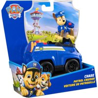 Blue Paw Core Vehicles Chase toy with a police dog figure and patrol cruiser in branded packaging.