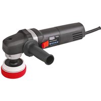 Black Sealey SPK600 spot polisher with red and white pad, ergonomic handle, and power cord.