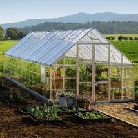 10' x 28' Palram Canopia Balance Silver Large Greenhouse (3.04m x 8.44m) - image 2