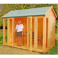 10'3 x 6'5 Shire Blenheim Wooden Summerhouse - image 2
