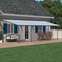 10x24 Palram Canopia Sierra Grey Patio Cover - image 2