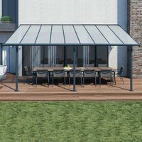 10x30 Palram Canopia Sierra Grey Patio Cover - image 2