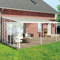 13' Palram Canopia Patio Cover Side Wall Series 4 - White - image 2