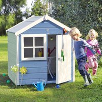 4' x 4' Shire Playhut Kids Wooden Playhouse (1.19m x 1.19m) - image 2