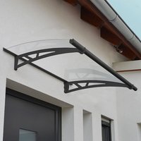 5' x 3' Palram Canopia Altair 1500 Grey Door Canopy (1.51m x 0.92m) - image 2
