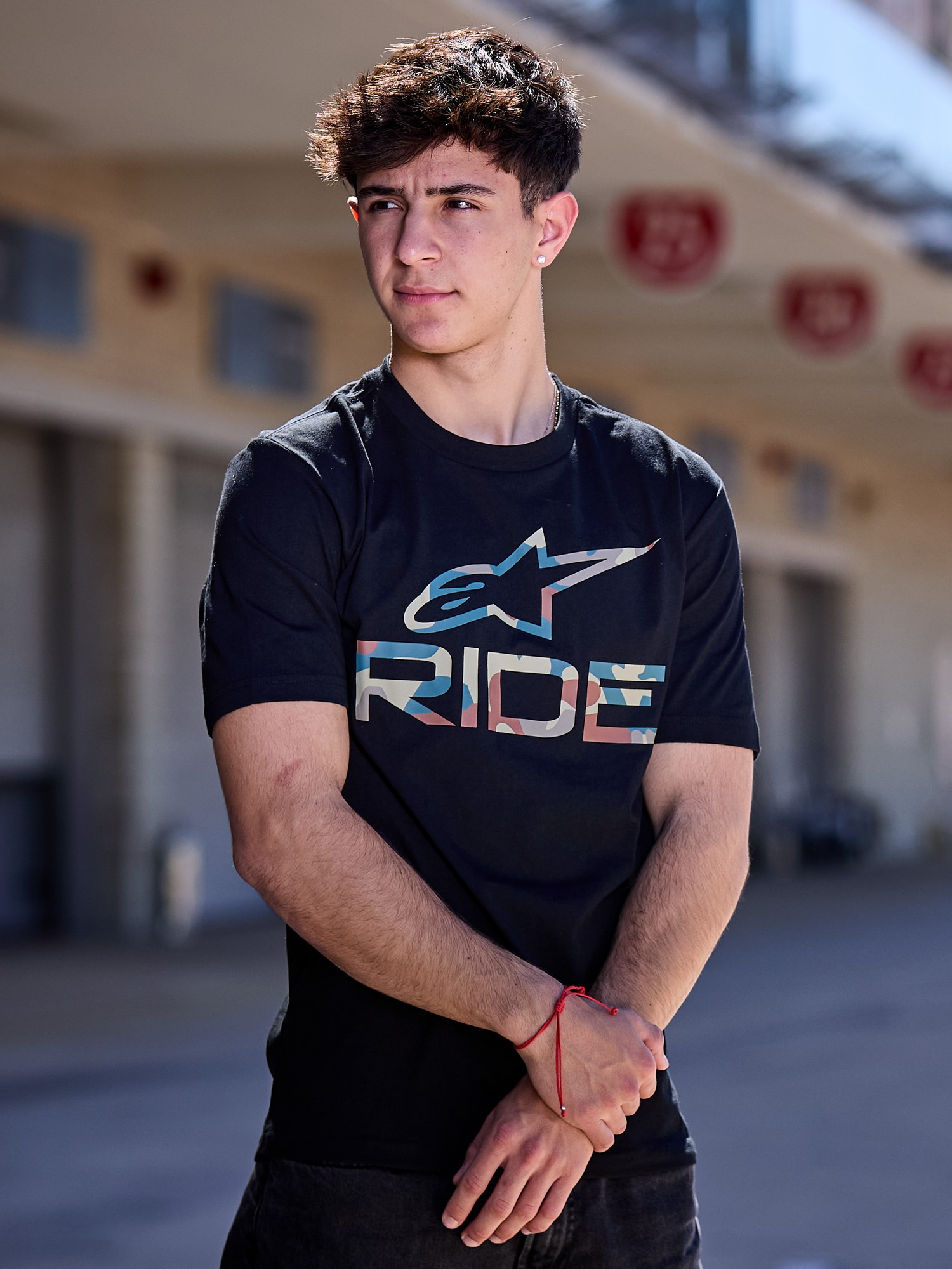 57575 - Alpinestars Ride 4.0 Camo CSF T-Shirt - Black L - image 2