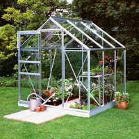 6â4 x 6'5 Halls Popular 66 Small Greenhouse (1.93 x 1.95m) - image 2