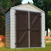 6' x 3' Palram Canopia Tan Skylight Plastic Shed (1.85m x 0.9m) - image 2