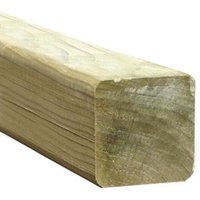 7'11" x 3.5" x 3.5" Forest Planed Fence Post (2400mm x 90mm x 90mm) - image 2
