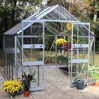 8' x 10' Halls Cotswold Blockley Greenhouse with Toughened Glass (2.56m x 3.17m) - image 2
