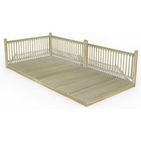 8' x 16' Forest Patio Deck Kit No. 5 (2.4m x 4.8m) - image 2