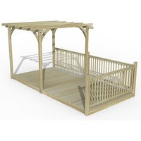 8' x 16' Forest Pergola Deck Kit No. 7 (2.4m x 4.8m) - image 2