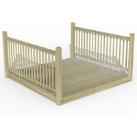 8' x 8' Forest Patio Deck Kit No. 3 (2.4m x 2.4m) - image 2