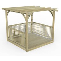 8' x 8' Forest Pergola Deck Kit No. 3 (2.4m x 2.4m) - image 2