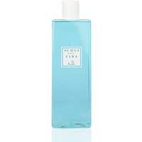 Blue rectangular bottle of Acqua dell'Elba Marine Diffuser Refill, 500 ml, with white cap and label.