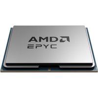 Silver AMD EPYC 7303 processor with black logo, rectangular shape, and visible metal contacts.