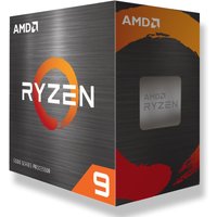 AMD Ryzen 9 5900XT processor box, dark gray with orange accents and Ryzen logo.