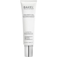 White Bakel High Purity Gel tube, 150 ml, with black text and silver cap, for oily skin cleansing.