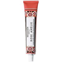 Benamor Rose Amelie Hand Cream 50 ml in a floral-patterned tube with pink and white accents.
