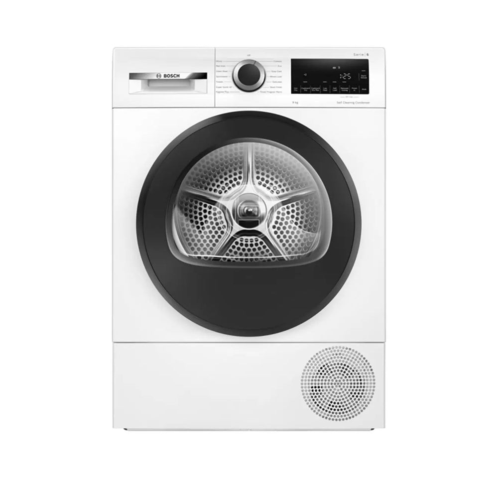 Bosch Bosch Series 6 9kg Heat Pump Tumble Dryer - a+++ Rated - White