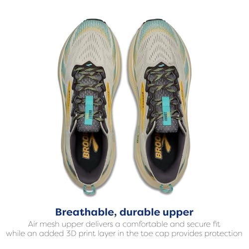Brooks Ghost Trail Mens | Bleached Sand/rabbit/bluefish - Beige / 8.5 / Standard - image 4