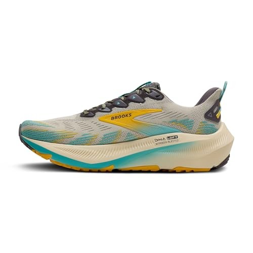 Brooks Ghost Trail Mens | Bleached Sand/rabbit/bluefish - Beige / 8.5 / Standard - image 5