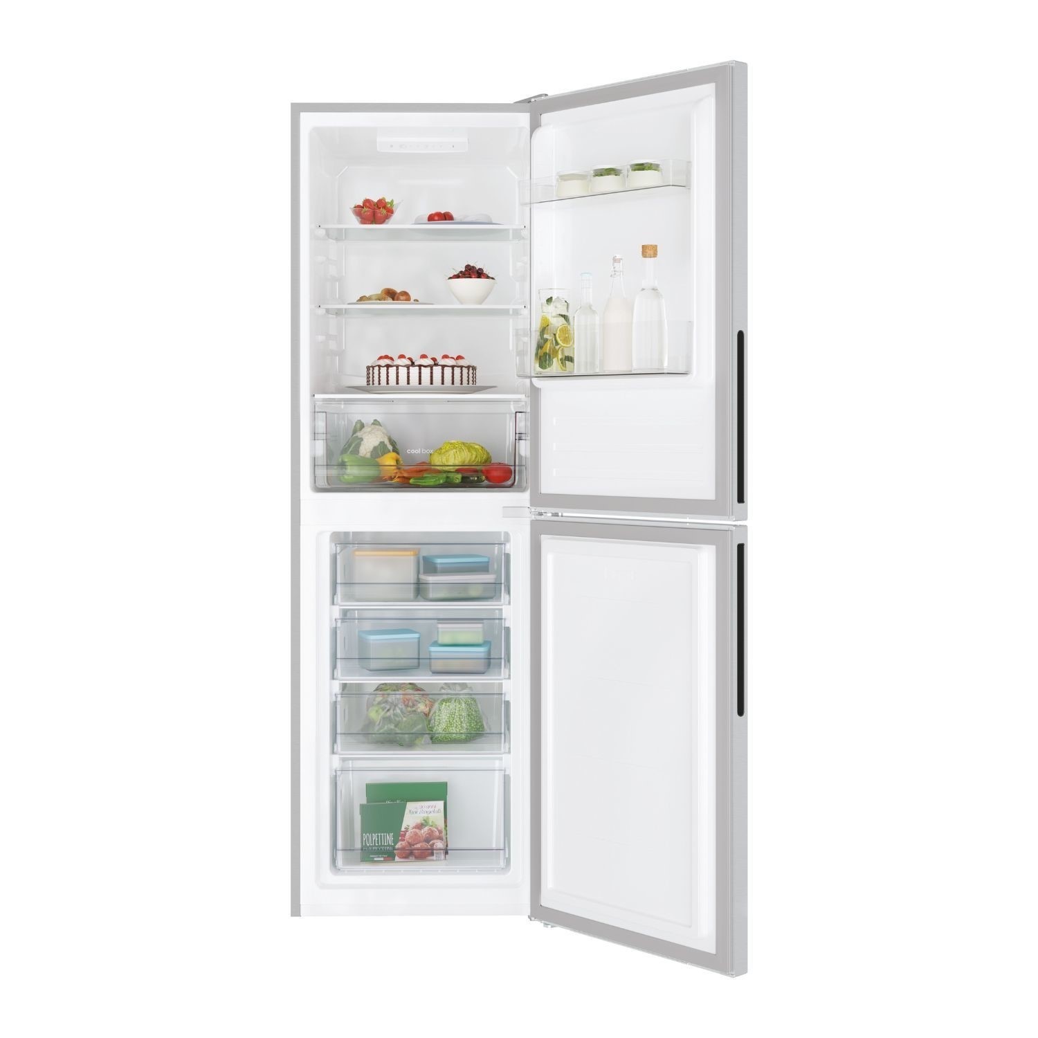 Candy CCT3L517ESK 252 Litre Combi Fridge Freezer - image 3