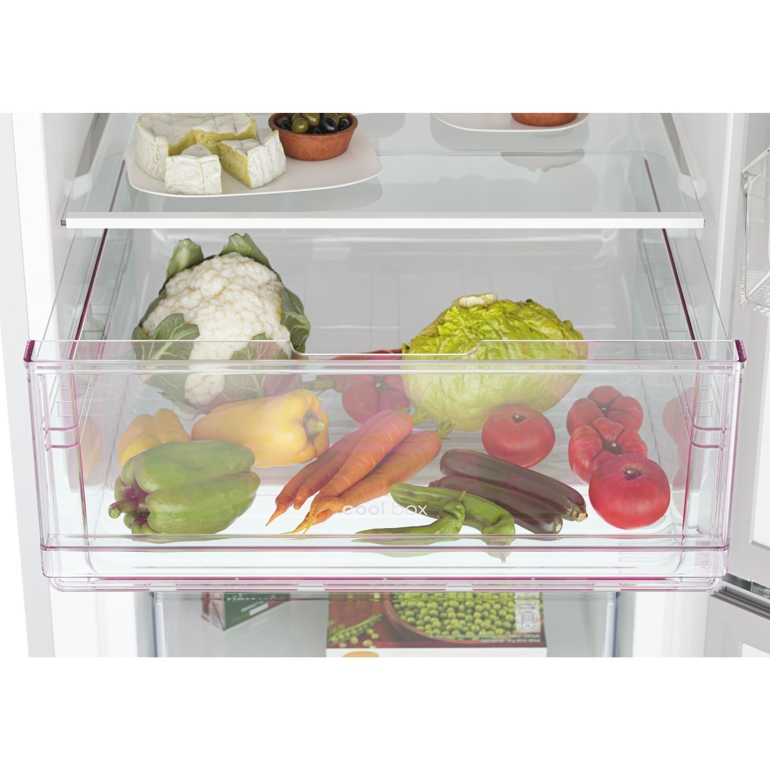 Candy CCT3L517EWWK 176x55cm 50/50 Low Frost White Fridge Freezer - image 5