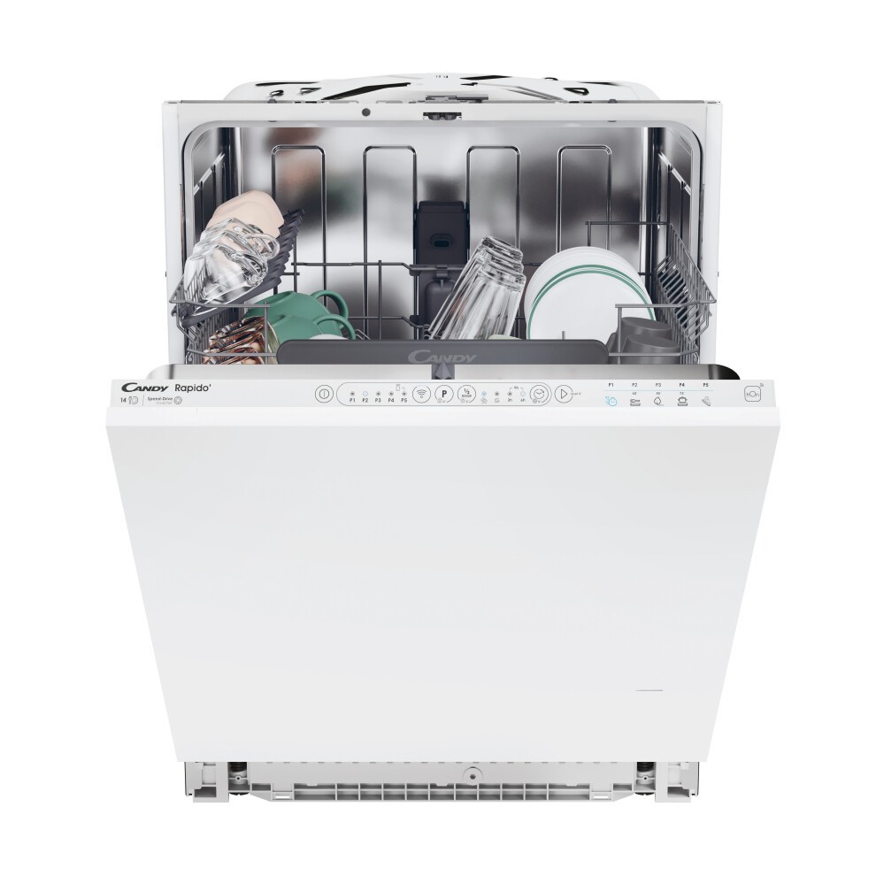 Candy Candy Rapido Fully Integrated Dishwasher - Smart Wi-Fi Maxi Tub C-Rated