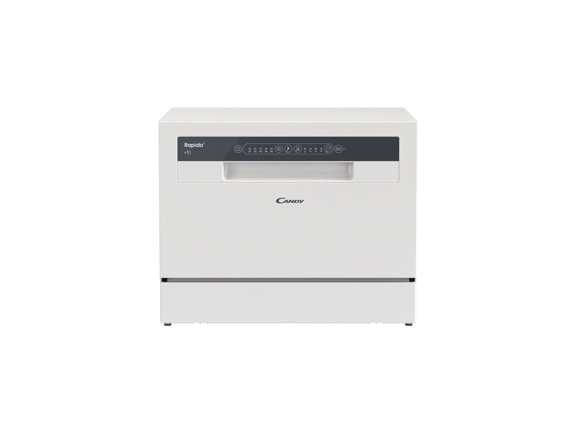 Candy Maquina De Lavar Loiça Compacta Candy Cp 6e51lw Branco E 6 Conjuntos