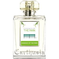 Carthusia Essence of the Park Eau de Parfum 100 ml, clear square bottle with green label and silver cap.