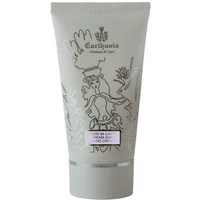 Carthusia Fiori di Capri Hand Cream 75 ml, white tube with floral design and elegant logo.