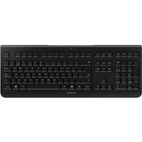 Black Cherry KW 3000 wireless QWERTY keyboard, Portuguese layout, full-size with numeric keypad and function keys.