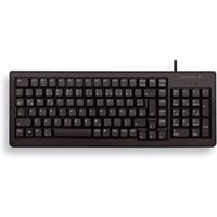Black Cherry XS Complete USB keyboard with QWERTZ layout, compact design, and German key labeling.