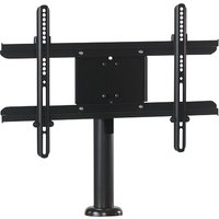 Black Chief STLU TV mount with adjustable brackets and sturdy base for 52-inch screens.