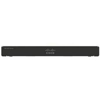 Black Cisco C926-4P wired router with sleek design, Cisco logo centered, and multiple ports on the back panel.