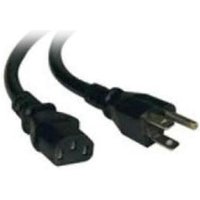 Black Cisco power cable, 2.5m, with NEMA 5-15P plug and C15 coupler.