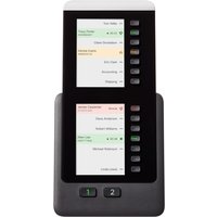 Cisco IP Phone 8800-A expansion module with dual color displays and programmable buttons for VoIP phones.