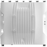 White Cisco IW9167EH-E-AP wireless access point with ribbed design and multiple mounting points.
