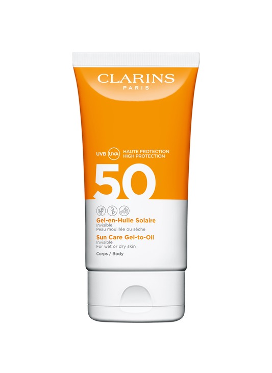 Clarins Clarins Invisible Gel-to-Oil Body Sun Care SPF50 150ml